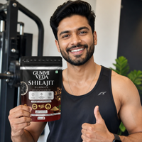 GummiVeda All Day Energy Gummies – Imli Flavour | Shilajit + KSM-66 Ashwagandha | 60 Vegan Gummies 3
