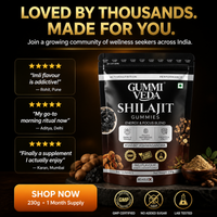 GummiVeda All Day Energy Gummies – Imli Flavour | Shilajit + KSM-66 Ashwagandha | 60 Vegan Gummies 4