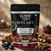 GummiVeda All Day Energy Gummies – Imli Flavour | Shilajit + KSM-66 Ashwagandha | 60 Vegan Gummies 2